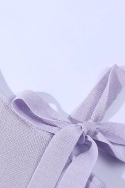 Off-Shoulder Waist-Cinched Top for Women, Sleeveless Vest, Trendy Youthful Blouse, Unique Design, Perfect for Y2K and Korean Style Fashion