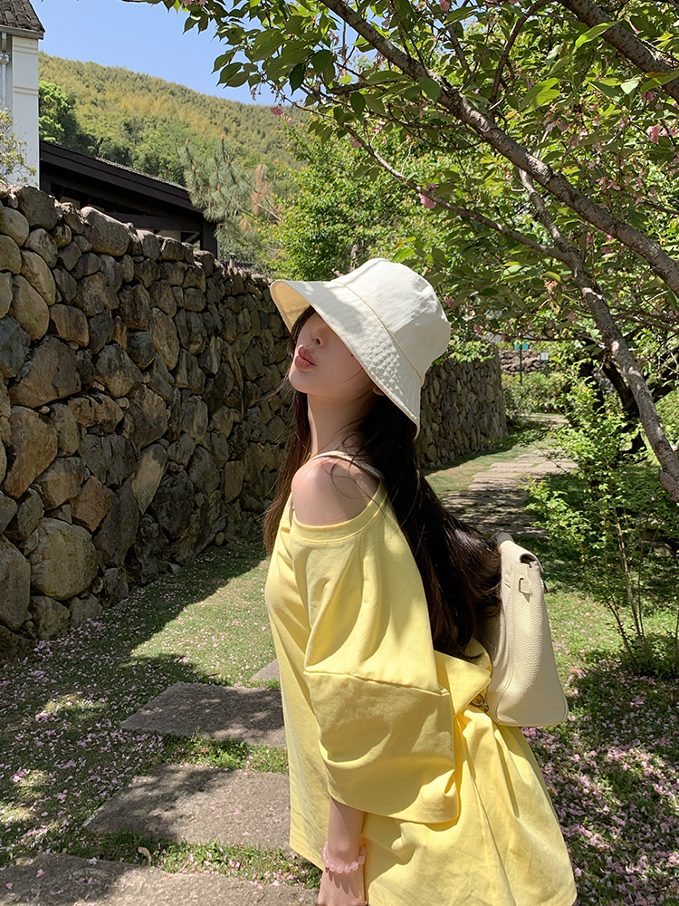 Off-White Women's Summer Quick-Dry Breathable Fisherman Hat with Drawstring for Sun Protection - Lightweight Thin Style Off-White Women's Summer Quick-Dry Breathable Fisherman Hat with Drawstring for Sun Protection - Lightweight Thin Style