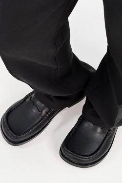 Old Money Retro Loafers for Men - Brown Suede Slip-On Dress Shoes, Easy Commuter Casual Footwear, Classic Vintage Style