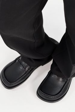 Old Money Retro Loafers for Men - Brown Suede Slip-On Dress Shoes, Easy Commuter Casual Footwear, Classic Vintage Style