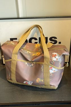 Oversized Nylon Travel Bag for Clothes, Suitcase with Pull Rod, Short Business Trip & Maternity Hospital Bag for Women