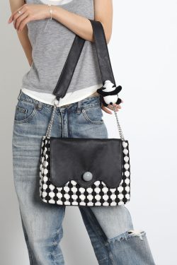 Panda Crossbody Shoulder Bag - Original Design, Cute Animal Print, Trendy Y2K Style, Perfect for Everyday Use