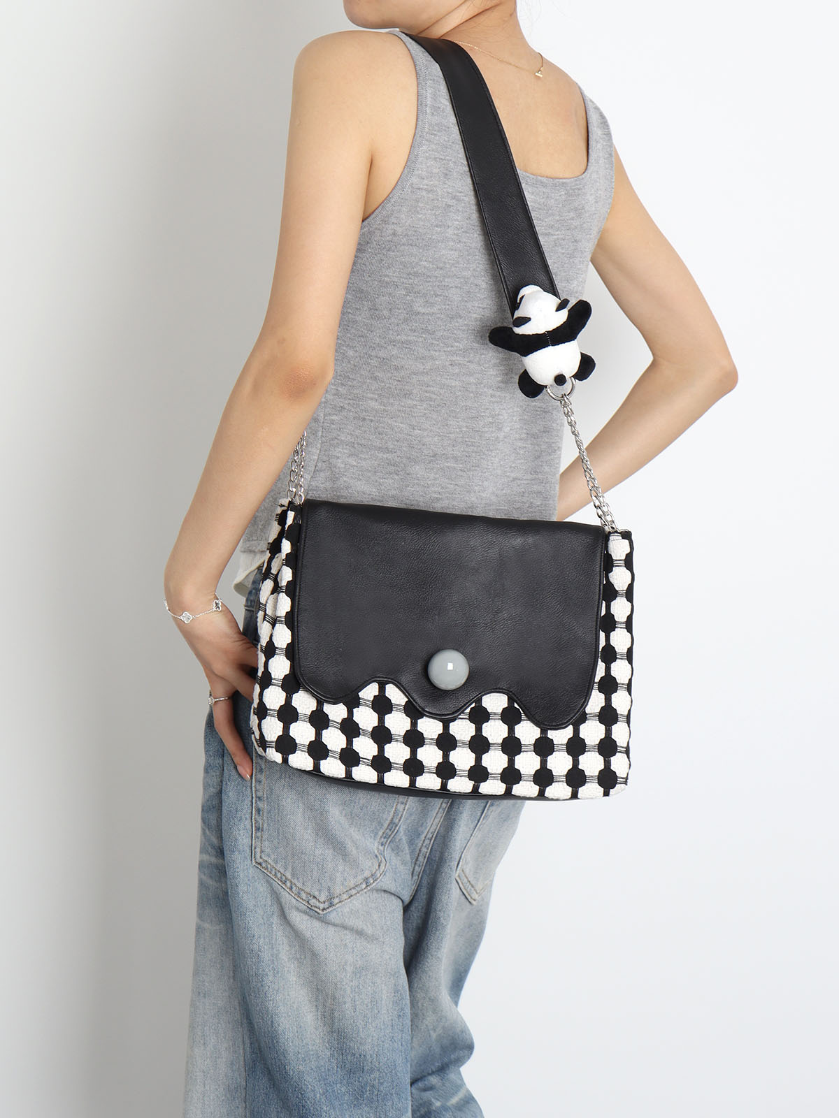 Panda Crossbody Shoulder Bag - Original Design, Cute Animal Print, Trendy Y2K Style, Perfect for Everyday Use Panda Crossbody Shoulder Bag - Original Design, Cute Animal Print, Trendy Y2K Style, Perfect for Everyday Use