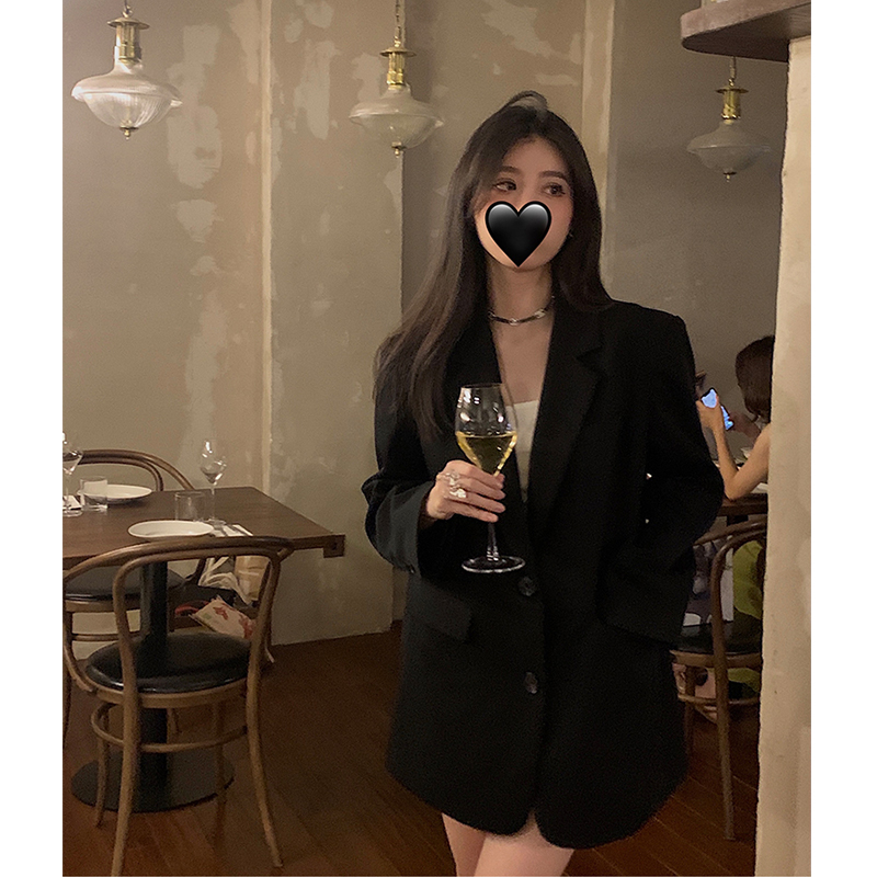Petite Black Suit Jacket for Women - 2025 New High-End Casual Blazer for Spring and Autumn Fashion Petite Black Suit Jacket for Women - 2025 New High-End Casual Blazer for Spring and Autumn Fashion