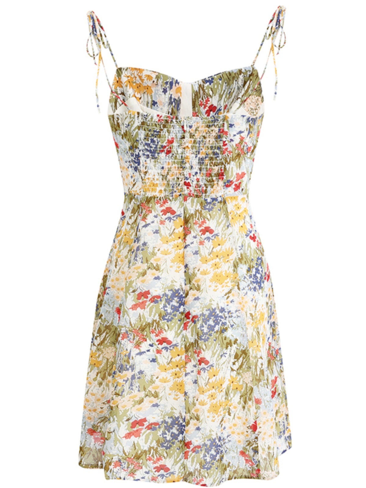 Petite Floral Camisole Dress - French-Style Summer Dress for Vacation 2025 - Trendy Women's Floral Mini Dress Petite Floral Camisole Dress - French-Style Summer Dress for Vacation 2025 - Trendy Women's Floral Mini Dress