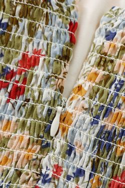 Petite Floral Camisole Dress - French-Style Summer Dress for Vacation 2025 - Trendy Women's Floral Mini Dress