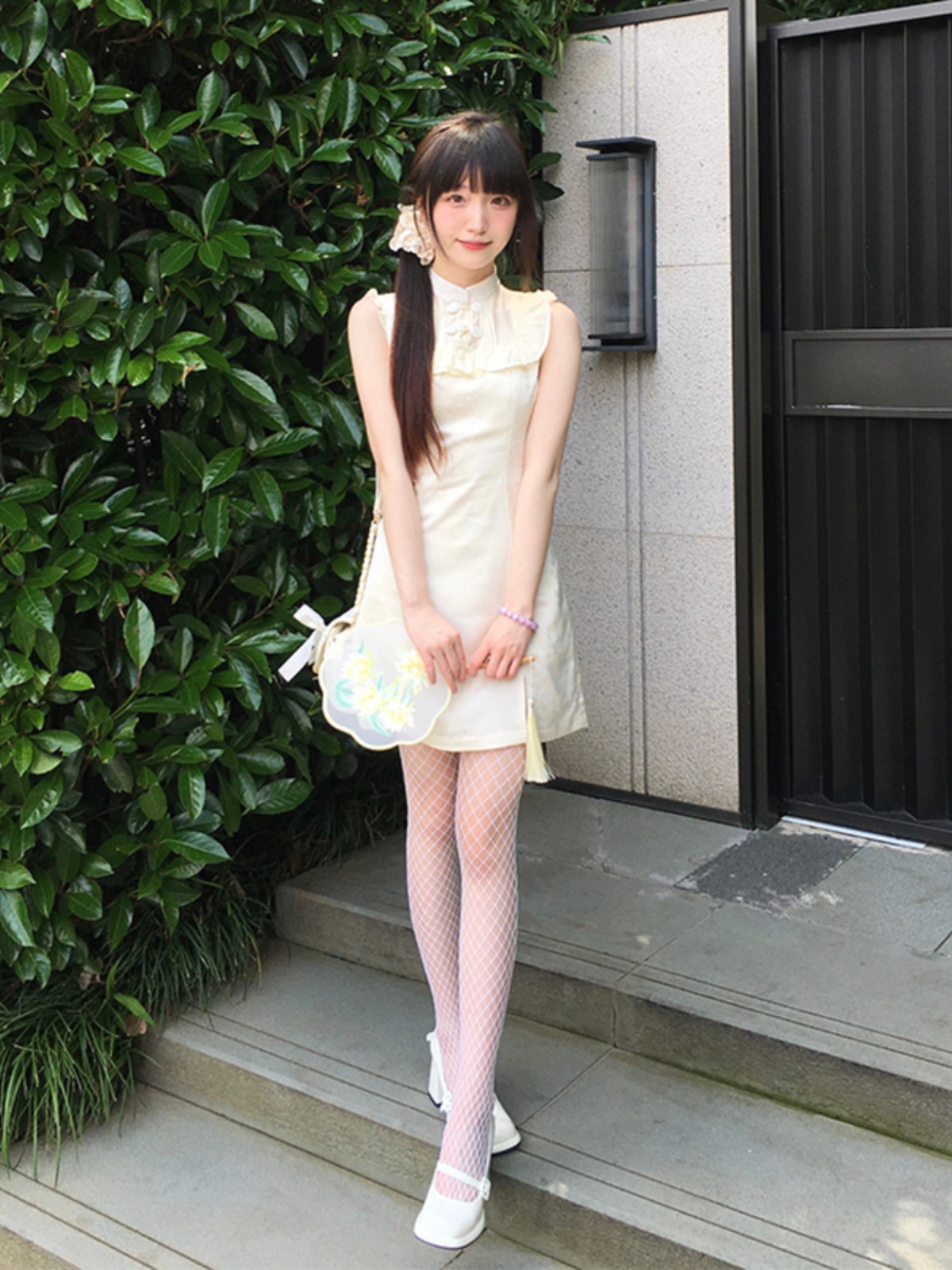 Petite Summer Sweet Pudding Bear Sleeveless Dress for Women - Cute Casual Style, Perfect for Warm Weather and Day Out Petite Summer Sweet Pudding Bear Sleeveless Dress for Women - Cute Casual Style, Perfect for Warm Weather and Day Out