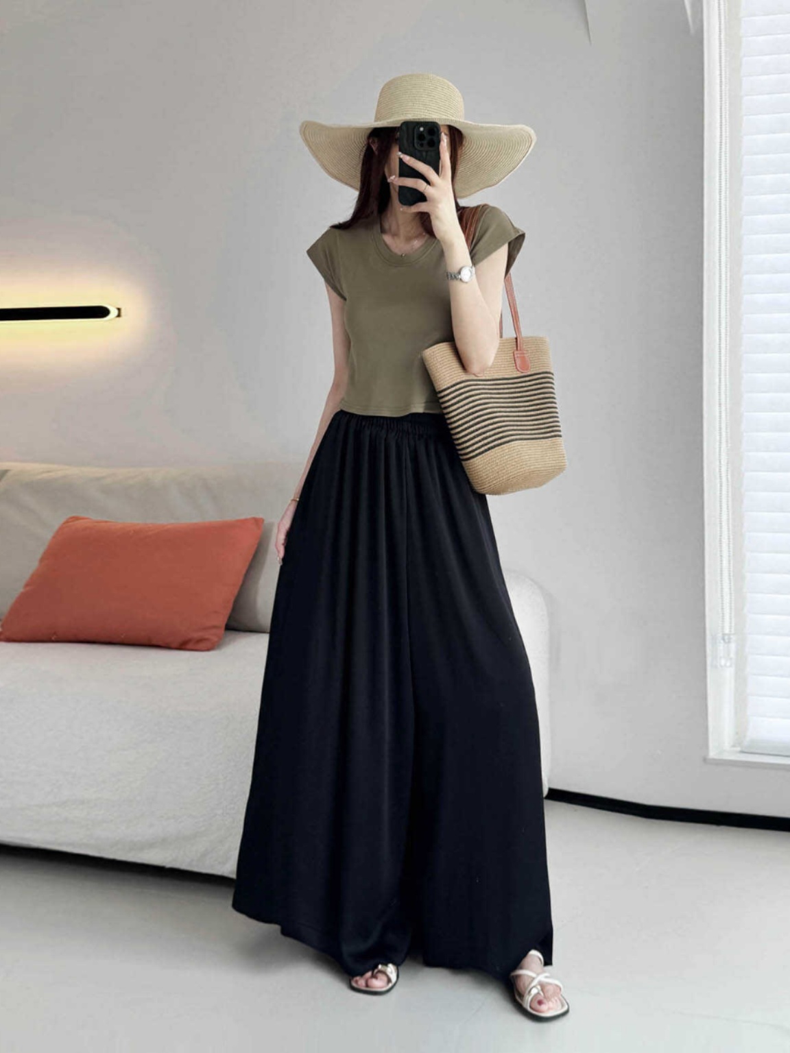 Petite U-Neck Cotton T-Shirt with Flutter Sleeves - Comfortable Summer 2025 Short Sleeve Top in Lazy Style for Casual Looks Petite U-Neck Cotton T-Shirt with Flutter Sleeves - Comfortable Summer 2025 Short Sleeve Top in Lazy Style for Casual Looks