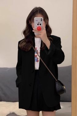 Petite Women's Blazer - Trendy Autumn Spring 2025 Small Suit, High-Quality Fashion Jacket for Stylish Looks