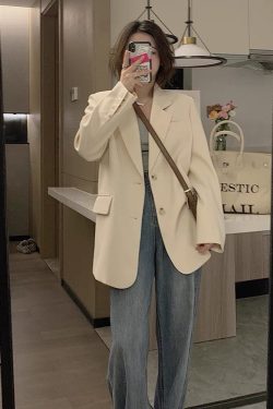 Petite Women's Blazer - Trendy Autumn Spring 2025 Small Suit, High-Quality Fashion Jacket for Stylish Looks