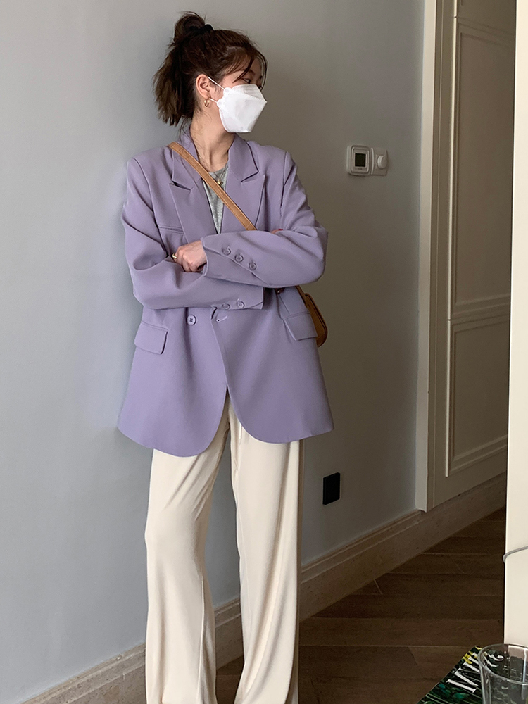 Petite Women's Casual Blazer - Trendy Thin Jacket for Spring & Autumn 2025, Chic High-End Style, Perfect for Everyday Wear Petite Women's Casual Blazer - Trendy Thin Jacket for Spring & Autumn 2025, Chic High-End Style, Perfect for Everyday Wear