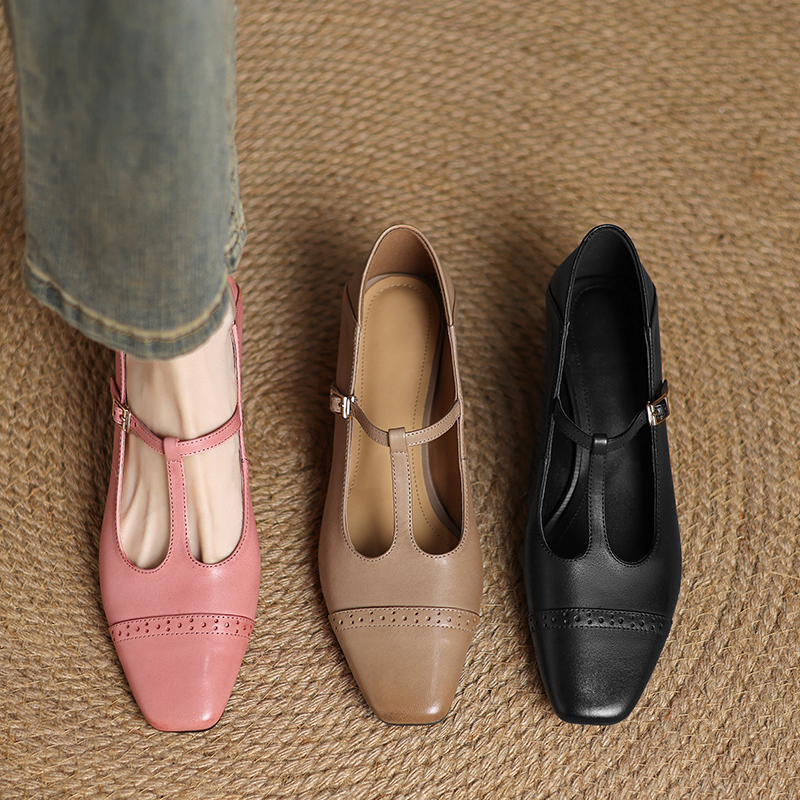 Pink Mary Jane Slip-On Shoes for Women - French Square-Toe Mid-Heel - Chic Italian Style Pink Mary Jane Slip-On Shoes for Women - French Square-Toe Mid-Heel - Chic Italian Style