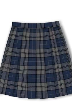 Plaid Pleated Short Skirt for Women - JK Uniform College Style - Authentic Spring and Autumn Fashion - 90s Inspired
