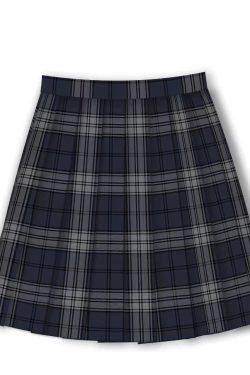 Plaid Pleated Short Skirt for Women - JK Uniform College Style - Authentic Spring and Autumn Fashion - 90s Inspired