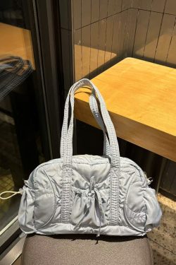 Plaid Shoulder Bag - 2025 Autumn/Winter Casual Versatile Boston Tote for Class and Commuting