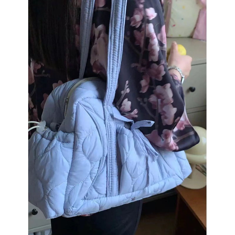 Plaid Shoulder Bag - 2025 Autumn/Winter Casual Versatile Boston Tote for Class and Commuting Plaid Shoulder Bag - 2025 Autumn/Winter Casual Versatile Boston Tote for Class and Commuting