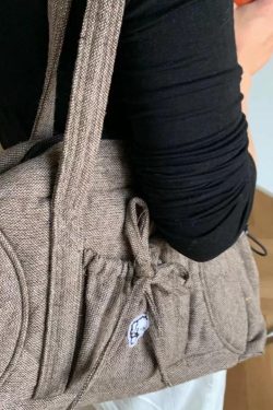 Plaid Shoulder Bag - 2025 Autumn/Winter Casual Versatile Boston Tote for Class and Commuting