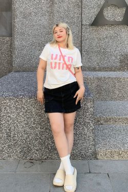 Plus-Size A-Line Denim Skirt Pants for Women, Stylish & Slimming, Sexy Design, Versatile, Available in Two Colors