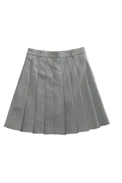 Plus Size A-Line Pleated Skirt for Women - Slimming Versatile Short Skirt, Anti-Exposure Design, Ideal for Students and Everyday Wear