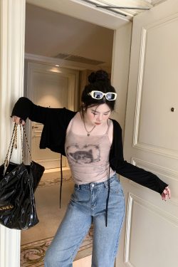 Plus Size Airy Cardigan and Camisole Dress Set - Cool Sun Protection Cover-Up for Summer, Perfect for Layering and Air Conditioning