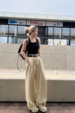 Plus Size Back Knot Cross Camisole - Unique Design Slim Fit Versatile Sports Top for Everyday Wear