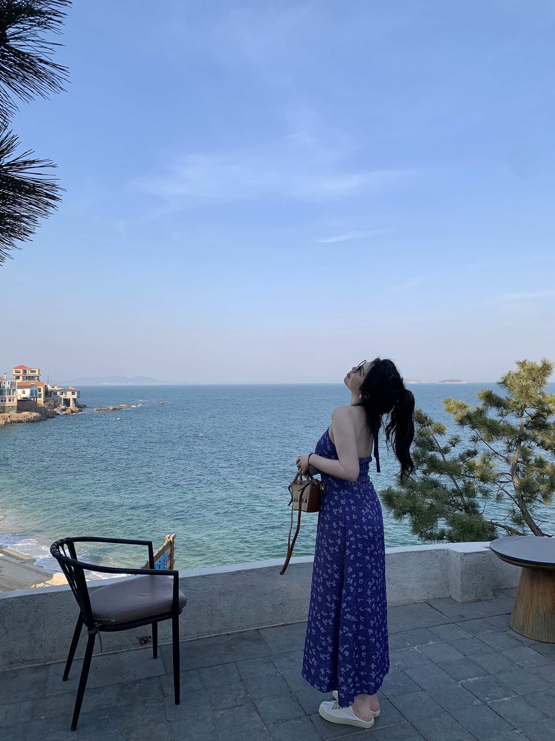 Plus Size Backless Halter Dress for Women - Deep V Neck, Seaside Vacation Style, Perfect for 90s-Inspired Dating Shows Plus Size Backless Halter Dress for Women - Deep V Neck, Seaside Vacation Style, Perfect for 90s-Inspired Dating Shows