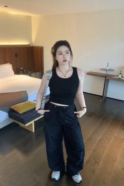 Plus Size Backless U-Neck Camisole Tank Top - Easy-to-Wear, Multi-Color Basic for Effortless Style