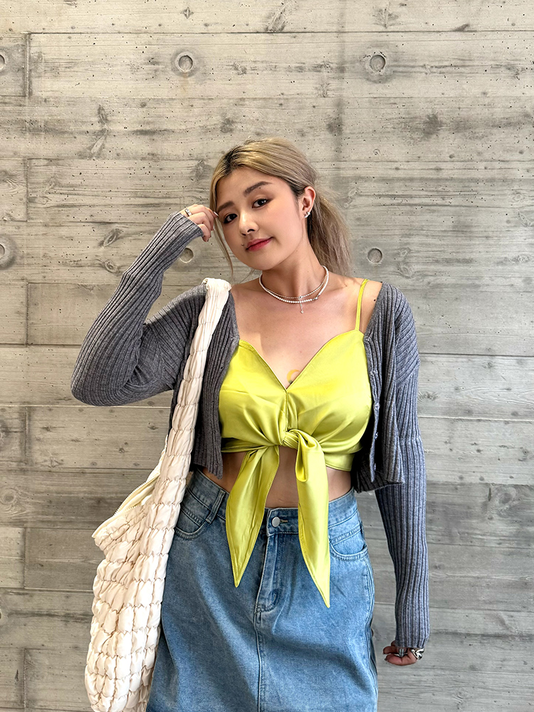 Plus-Size Camisole Top with Bow Detail - HyunA Style Sexy Wrap Top for Vacation & Party - Trendy Y2K Fashion Plus-Size Camisole Top with Bow Detail - HyunA Style Sexy Wrap Top for Vacation & Party - Trendy Y2K Fashion