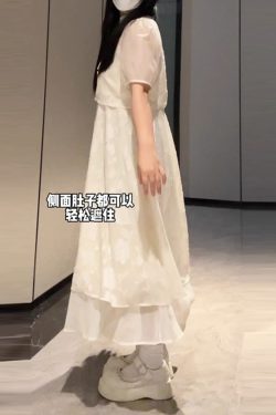 Plus-Size Chinese Style Summer Hanfu Dress Set - Retro Slimming Qipao Two-Piece Outfit for Chubby Women