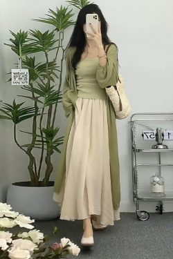 Plus-Size Chinese Style Zen-Inspired Three-Piece Set for Women - Lightweight Spring Outfit for Sun Protection and Flattering Fit