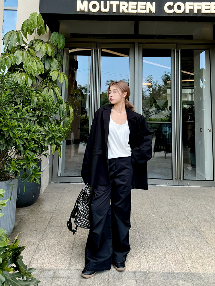 Plus Size Classic Black Draped Blazer - Versatile & Comfortable Designer Outerwear for Effortless Style Plus Size Classic Black Draped Blazer - Versatile & Comfortable Designer Outerwear for Effortless Style