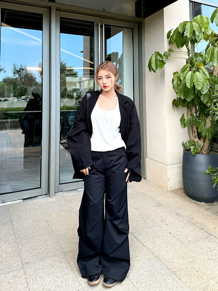 Plus Size Classic Black Draped Blazer - Versatile & Comfortable Designer Outerwear for Effortless Style Plus Size Classic Black Draped Blazer - Versatile & Comfortable Designer Outerwear for Effortless Style