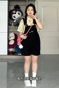 Plus-Size Embroidered Denim Overalls for Women, Stylish Summer Shorts for Curvy Figures, Slimming Fit for Petite Styles