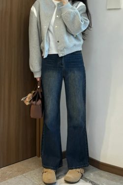 Plus-Size Flared Straight-Leg Jeans for Women - 2025 New Style, Flattering Curvy Fit, Perfect for Petites, Trendy Casual Fashion