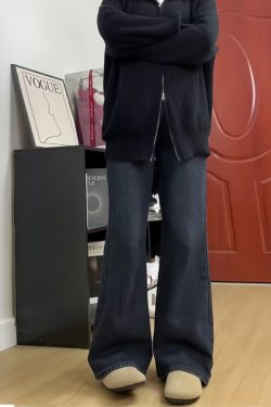 Plus-Size Flared Straight-Leg Jeans for Women - 2025 New Style, Flattering Curvy Fit, Perfect for Petites, Trendy Casual Fashion