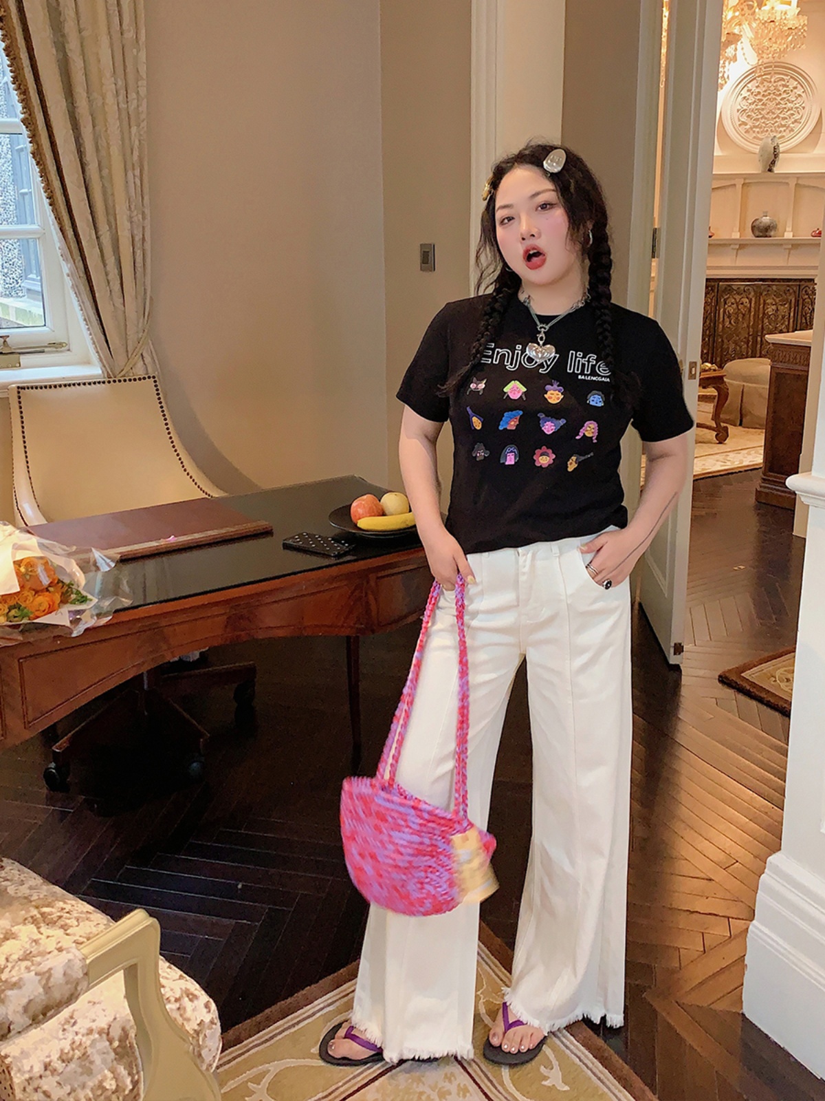 Plus Size Gold Support Printed Short Sleeve T-Shirt for Women - Slim Fit Summer Top in 2025 Trendy Style Plus Size Gold Support Printed Short Sleeve T-Shirt for Women - Slim Fit Summer Top in 2025 Trendy Style