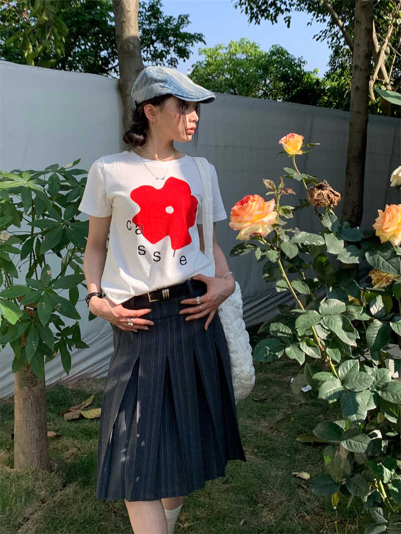 Plus Size Gray Striped Midi Skirt for Women, High-Waisted A-Line Summer Pleated Design, Flattering Fit for Every Occasion Plus Size Gray Striped Midi Skirt for Women, High-Waisted A-Line Summer Pleated Design, Flattering Fit for Every Occasion