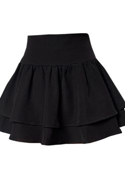 Plus-Size High-Waisted French Puff Skirt for Women - Pleated A-Line Cake Skirt for Spring & Summer Fashion
