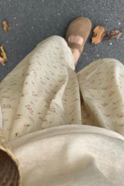 Plus Size High-Waisted Loose Wide-Leg Balloon Pants for Women, Casual Floral Trousers for Summer, Trendy Y2K Style