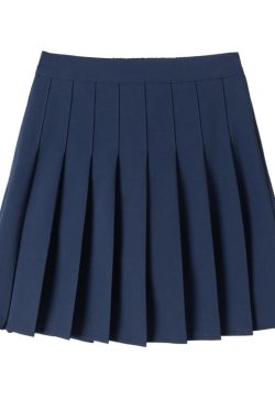 Plus Size High-Waisted Plaid Pleated Skirt for Women - 2025 Spring Summer College Style Short Skirt, Anti-Exposure Design