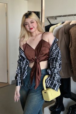 Plus Size HyunA Style Strap Tank Top - Trendy Slimming Inner Layer for Women, Sexy Must-Have Fashion Essential