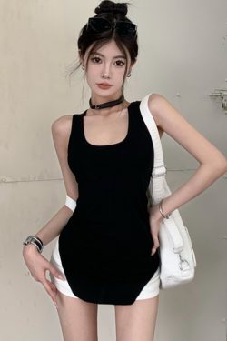 Plus Size Irregular Sleeveless Tank Top for Women, Flattering Summer Wear, American Style, Casual Chic Fashion