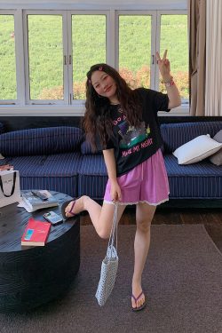 Plus Size Lace Spliced Linen Shorts for Women - Flattering Casual Summer 2025 Pants for Curvy Figures