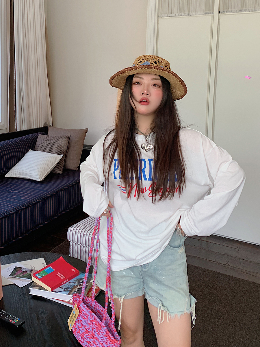 Plus Size Loose Fit Long Sleeve Sun Protection T-Shirt for Women - 2025 Summer Fashion, Casual Style, Outdoor Essential Plus Size Loose Fit Long Sleeve Sun Protection T-Shirt for Women - 2025 Summer Fashion, Casual Style, Outdoor Essential