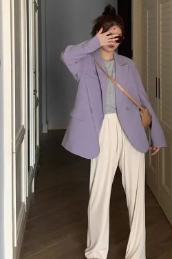 Plus Size Oversized Black Suit Jacket for Women, Casual Loose Blazer, High-End Feel, Spring Autumn 2025 Fashion