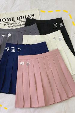 Plus Size Pleated High-Waisted A-Line Midi Skirt for Women, Korean Style Versatile Academy Look, Wrinkled Suit Design