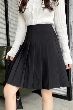 Plus Size Purple Plaid Pleated Midi Skirt for Women - High-Waisted A-Line College Style