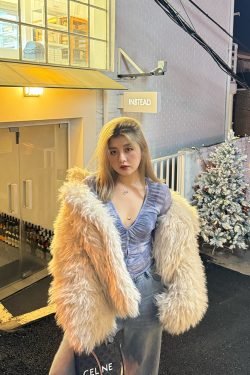 Plus Size Ruffled Tie-Dye Deep V-Neck Sheer Mesh Slim Fit T-Shirt - Hot Girl Style, Trendy Summer Fashion, Y2K Vibes