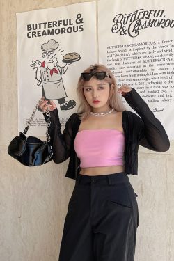 Plus Size Sexy Strapless Sleeveless Top - Sugar American Style Must-Have for Summer Fashion - Trendy Casual Wear