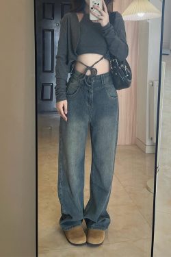 Plus-Size Straight-Leg Jeans for Women, Slim-Fit Loose Wide-Leg Pants, 2025 Fashion Trend, Comfortable Fit for All Body Types